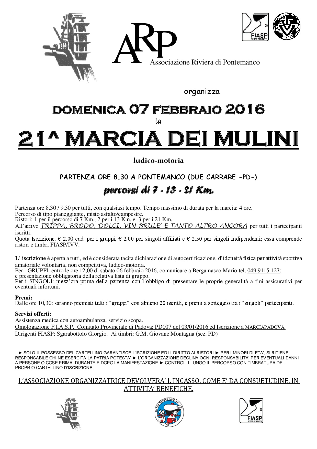 21 edizione marcia mulini 2016 001