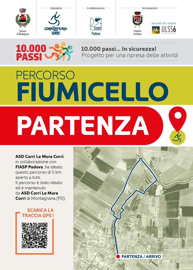 CLMC 10000 Passi Percorso Fiumicello